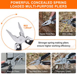 NexTool W4 11-in-1 Multi-Tool – Adjustable Wrench, Pliers, Knife & Saw | Compact Survival Hand Tool thumbnail 2