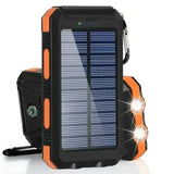 Solar Power Bank – Waterproof, Fast Charging, High-Capacity Powerbank with SOS & LED Light for Outdoor Survival thumbnail 32