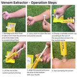 Venom Extractor Pump Kit – Outdoor First Aid for Snake, Insect, and Bee Bites thumbnail 8