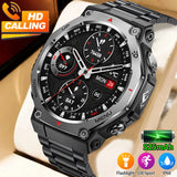 LIGE 2025 KT85 Outdoor Smartwatch – 1.43" AMOLED Display, Long Battery Life, Fitness & Health Tracker for Men thumbnail 1