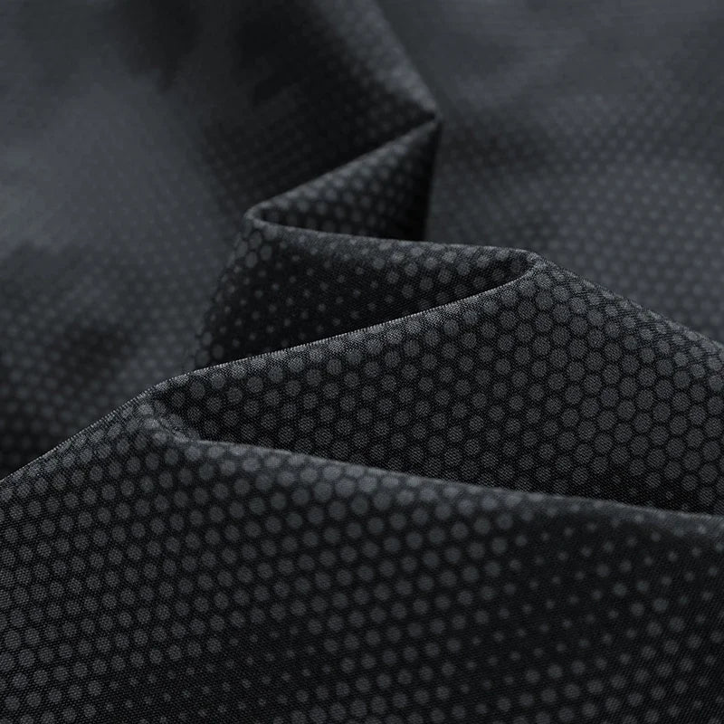 Men’s Hooded Waterproof Hiking Jacket – Windproof Outdoor Bomber with Detachable Hood