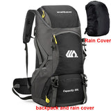 50L Waterproof Hiking Backpack – Large Travel Rucksack with Shoe Compartment thumbnail 22