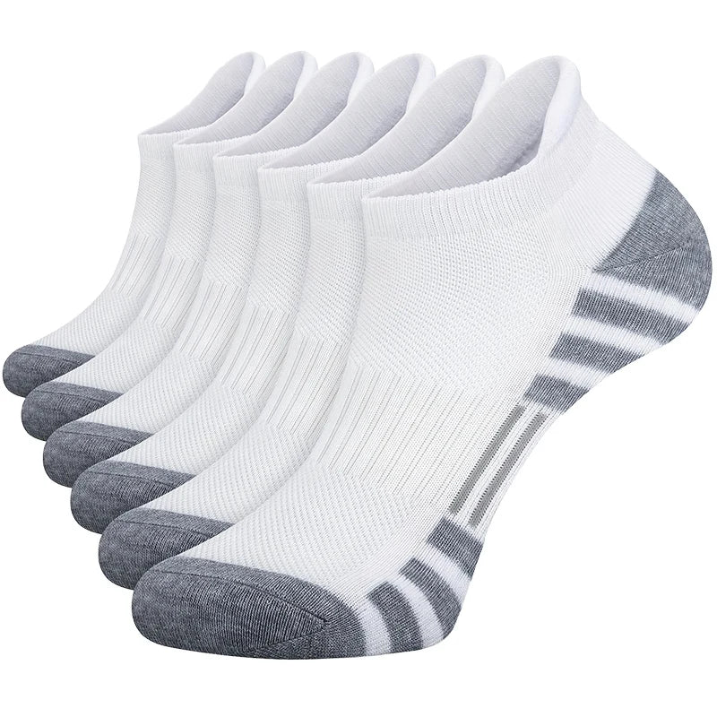 6 or 12 Pairs Men's Outdoor Crew Socks – Breathable, Durable, and Comfortable Fit