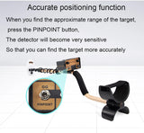 F004 High-Sensitivity Gold & Treasure Metal Detector – Deep Target Audio, 71kHz Precision Coil thumbnail 11