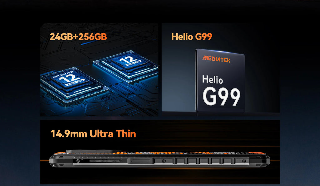 IIIF150 B2 Pro Rugged Smartphone – 6.8" FHD+ 120Hz | 24GB RAM (12+12) | 256GB ROM | 108MP Camera | 10000mAh Battery | Helio G99 | Android | IP68/IP69K | MIL-STD-810G