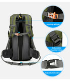 50L Waterproof Hiking Backpack – Large Travel Rucksack with Shoe Compartment thumbnail 13