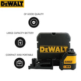 DEWALT DW088CG 30m Self-Leveling Green Cross Line Laser Level with Case – Horizontal & Vertical 2-Line thumbnail 3