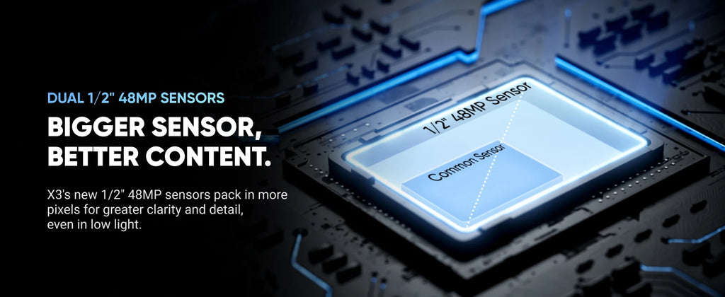 Insta360 X3 – Waterproof 360° Action Camera