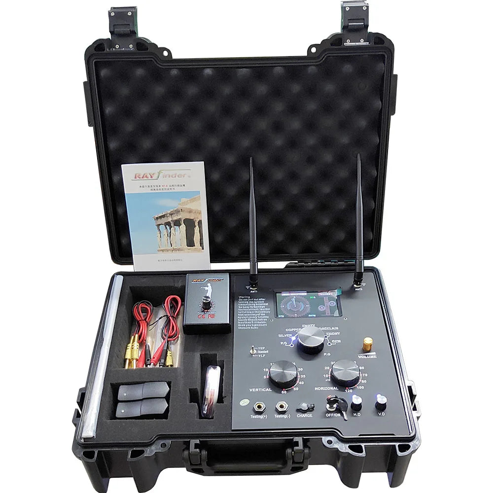 Ray Finder Long Range Gold & Diamond Detector β 1000m Range | 50m Depth | LED Display | Pro Mining Tool