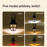 Naturehike Blackdog Camping Hanging Light – Portable Vintage LED Tent Lantern, IPX3 Waterproof, Ultralight 155g with 2000mAh Battery thumbnail 3