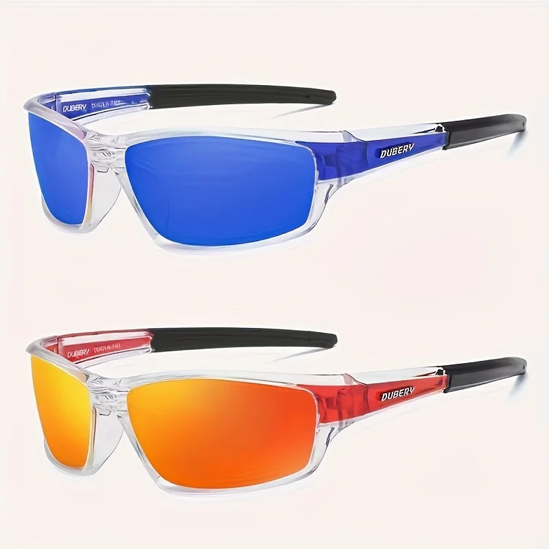 DUBERY Polarized UV400 Outdoor Sports Sunglasses for Men – Model 620