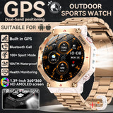T-Rex 3 Military Smart Watch β Built-in GPS, Compass, Barometer & 10ATM IP69K Waterproof Performance thumbnail 45