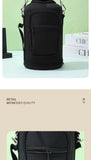 Portable Thermal Water Bottle Bag – Large Capacity Sleeve with Adjustable Shoulder Strap (Black) thumbnail 14