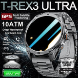 GUHUAVMI Professional GPS Outdoor Smartwatch – Military Grade, 1000mAh Battery, 10ATM Waterproof thumbnail 1