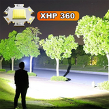 Ultra-Bright XHP360 LED Rechargeable Headlamp – 55,000,000 Lumens | 5000M Long-Range Beam | USB-C Powered thumbnail 2