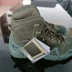 Men’s Outdoor Hiking Shoes – Anti-Slip Climbing Shoes, Size 40–47 | Breathable Suede & Rubber Sole