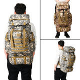 Rilibegan 70L Tactical Hiking Backpack – Camouflage, Waterproof thumbnail 6