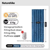 Naturehike CW280 / CWM400 Ultralight Goose Down Sleeping Bag – 3-Season Waterproof, Compact & Connectable thumbnail 21