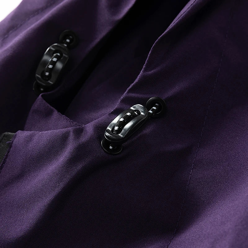 CHRLCK Unisex Waterproof Windbreaker – Lightweight, Windproof, Quick-Dry Hiking Jacket for Men & Women