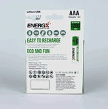 TDRFORCE AA/AAA 1.5V USB Rechargeable Lithium Batteries – 2600mWh/750mWh (4-Pack, CE Certified) thumbnail 9