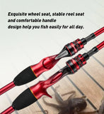 JOHNCOO Sea Fishing Rod 1.75M β MT Cuttlefish & Octopus Rod with Metal Tip, Fuji Rings, Lightweight Carbon Build thumbnail 15