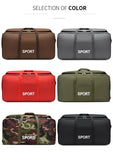 Camouflage Waterproof Oxford Travel Duffle Bag – Large Capacity Moving & Storage Bag thumbnail 16