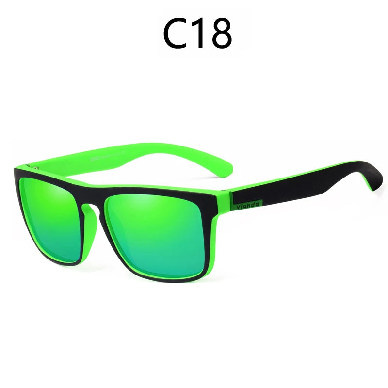 VIAHDA Polarized Sports Sunglasses for Women – UV400 Protection, Lightweight Aluminum-Magnesium Frame