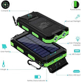 Solar Power Bank – Waterproof, Fast Charging, High-Capacity Powerbank with SOS & LED Light for Outdoor Survival thumbnail 20