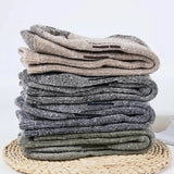 Men’s Merino Wool Thermal Socks – Thickened Winter Hiking & Mountaineering Socks | Breathable, Cushioned, Odor-Resistant thumbnail 4