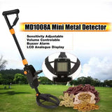7.4" Waterproof Kids Metal Detector – Lightweight, Adjustable Gold Finder with LCD Screen (24"–35") thumbnail 1