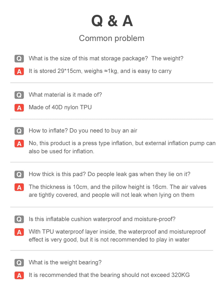 Ultralight Self-Inflating Camping Mattress with Built-In Foot Pump – 10cm Thick TPU Nylon Sleeping Pad for Hiking, Travel & Fishing