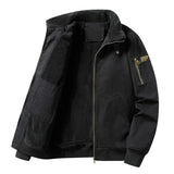 Men's Pilot Bomber Jacket – Winter Fleece-Lined Tactical Windbreaker thumbnail 18