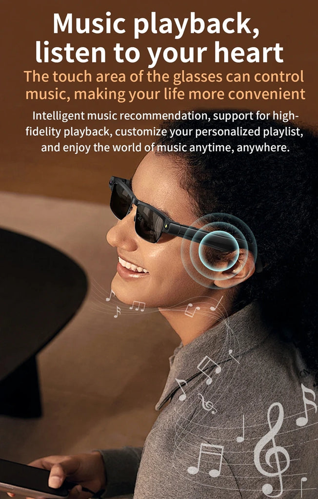 Xiaomi 2025 Smart Glasses – Men’s & Women’s Bluetooth Sunglasses with Voice Control and MR Holographic Display