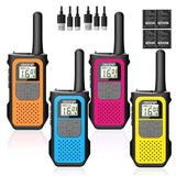 AWANFI Rechargeable Walkie Talkies (2/3/4-Pack) β Long Range 2-Way Radios with 16 Channels, VOX, USB-C Charging β Ideal for Kids & Adults, Outdoor Camping & Hiking thumbnail 22