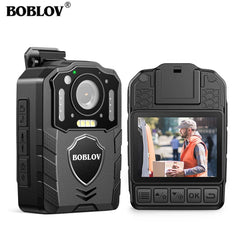 BOBLOV KJ25 1080P Body Camera with Night Vision – 13-Hour Battery, Law Enforcement-Grade, Compact & Rugged