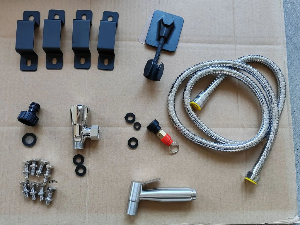 KANGRUN Portable Car Roof Camping Shower – 18L / 20L / 30L Outdoor Water Tank