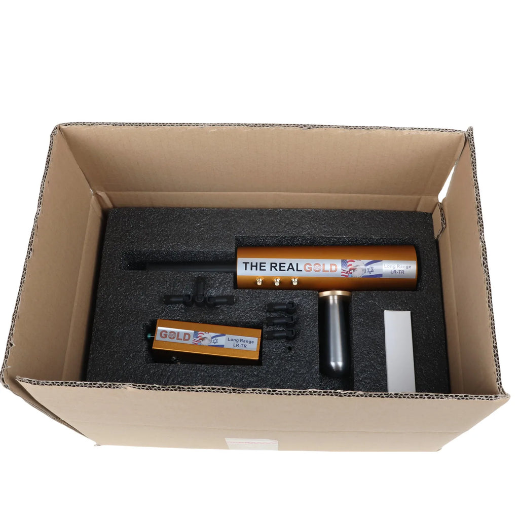 AKS 6-Antenna Long-Range Underground Detector – Detect Gold, Silver, Copper, Gems & Diamonds (Up to 800m Range / 12M Depth)