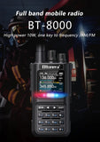 BTONERA BT-8000 Full-Band Ham Radio – 256CH Dual PTT Two-Way Radio with Airband, NOAA, Marine, and Scrambler thumbnail 9