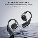 HTC NE11 Bluetooth 6.0 OWS Wireless Headphones โ Smart Translation Earphones with Touch Screen & Long Battery Life thumbnail 2