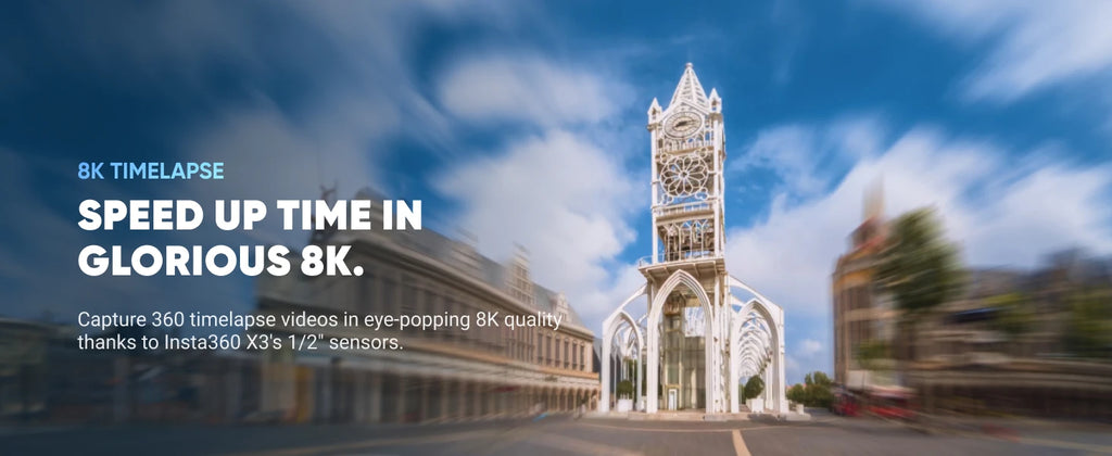 Insta360 X3 – Waterproof 360° Action Camera