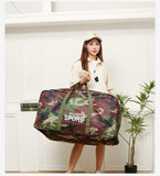Camouflage Waterproof Oxford Travel Duffle Bag – Large Capacity Moving & Storage Bag thumbnail 40
