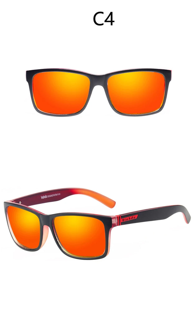 VIAHDA Polarized Sports Sunglasses for Women – UV400 Protection, Lightweight Aluminum-Magnesium Frame