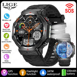 LIGE 2025 GPS Smartwatch for Men β Outdoor Sport Watch with AI Assistant, Compass, Altimeter, Barometer, and 3ATM Waterproof Protection thumbnail 34