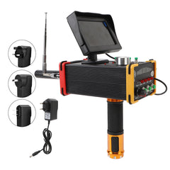 High-Accuracy Long-Range Underground Metal Detector – 15m Depth, 1000m Range – Gold, Copper, Silver & Gem Detection