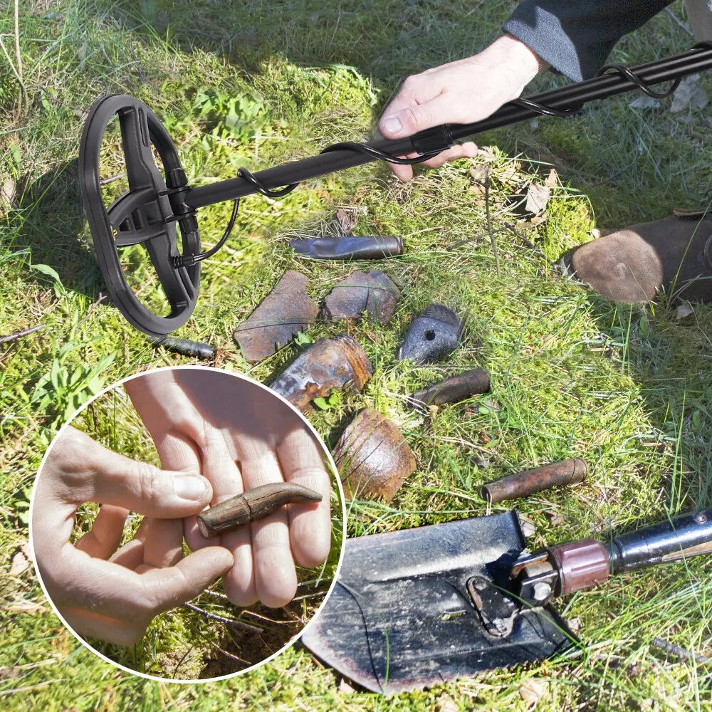 TX-850 Professional Metal Detector – Deep Underground Gold & Treasure Finder (2.5m Depth, 11” Waterproof Coil)