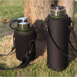 Neoprene Water Bottle Carrier with Strap – Insulated Sleeve for 610ml–1500ml Bottles (Black or Camouflage) thumbnail 12