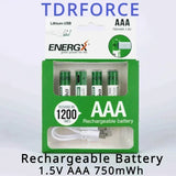 TDRFORCE AA/AAA 1.5V USB Rechargeable Lithium Batteries – 2600mWh/750mWh (4-Pack, CE Certified) thumbnail 16