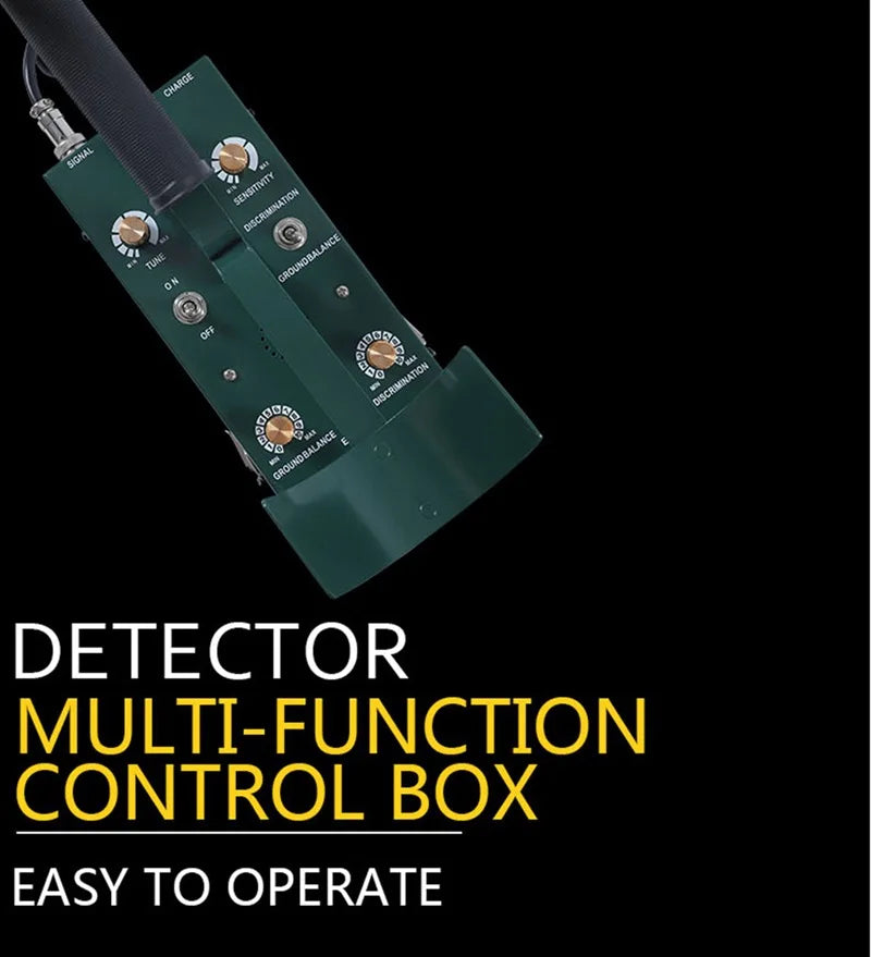 GS6000 Professional Underground Metal Detector – High-Sensitivity Pinpointer for Gold, Silver & Treasure Hunting