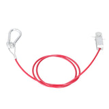 3.3ft Universal Trailer Safety Breakaway Cable – Anti-Drop Stainless Steel with Carabiner & Ring thumbnail 10