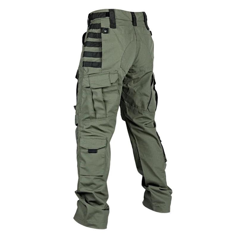 Men’s Military Tactical Cargo Pants – Quick-Dry, Multi-Pocket, Wear-Resistant Combat Trousers